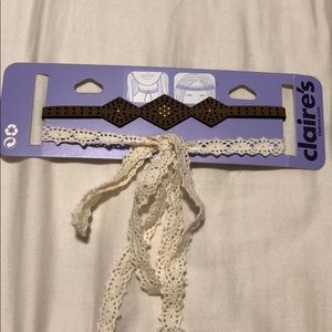 Claire’s Choker/Headband Set